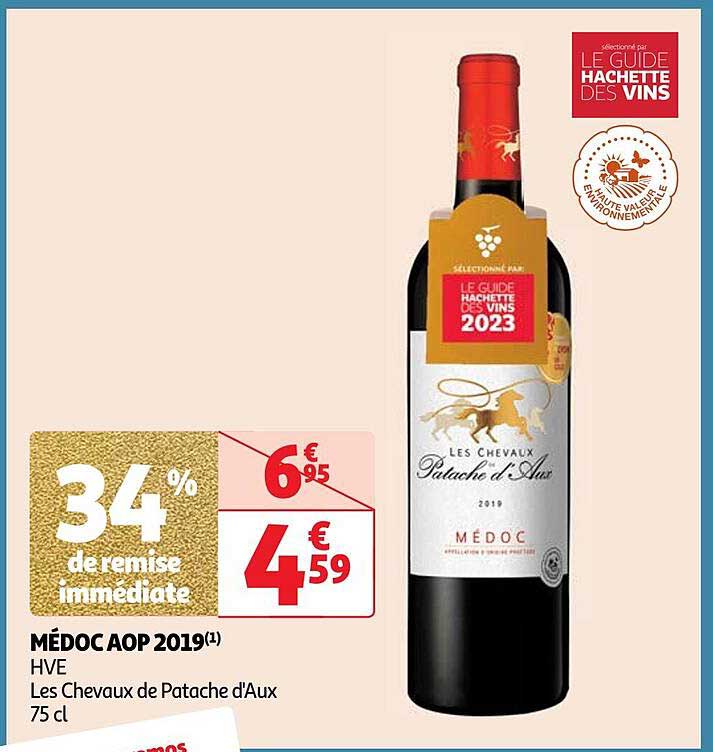 médoc aop 2019 hve les chevaux de patache d'aux
