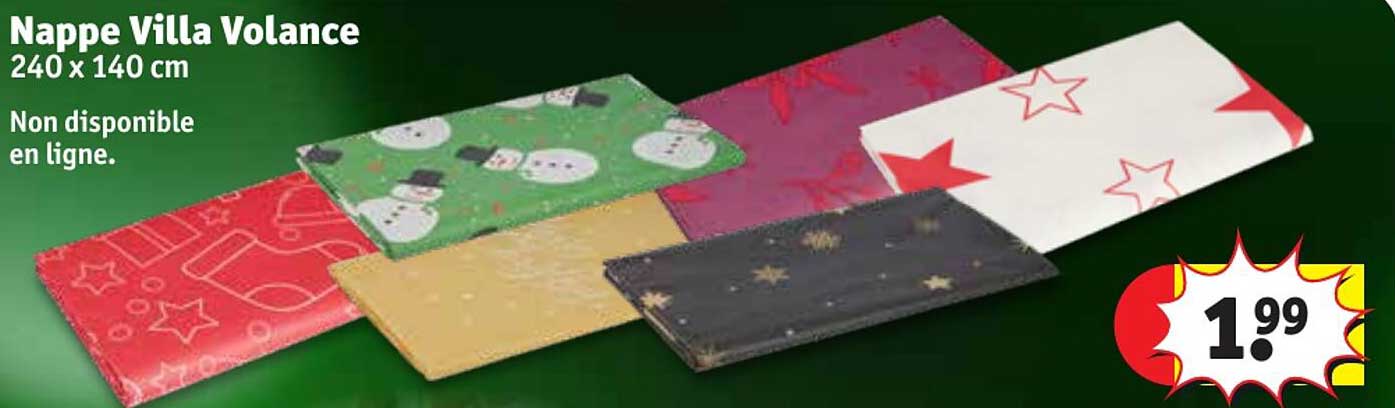 nappe villa volance 240 x 140 cm