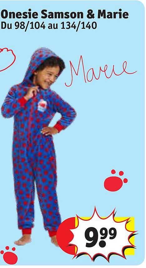 onesie samson & marie