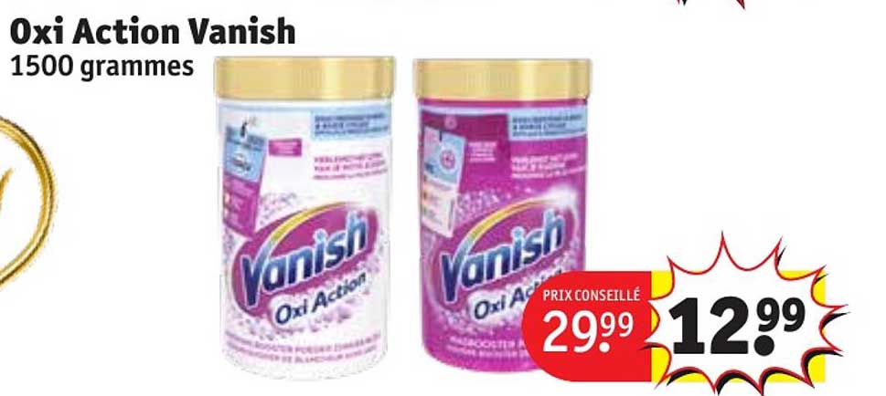 oxi action vanish 1500 grammes