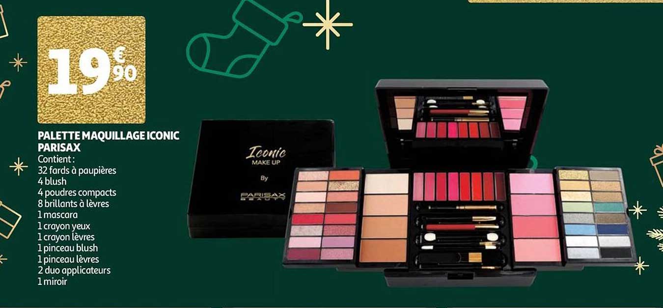 palette maquillage iconic parisax
