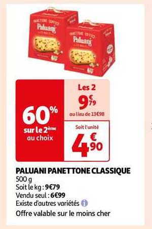 paluani panettone classique