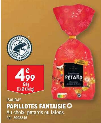 papillotes fantaisie isaura