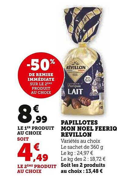 papillottes mon noel féérique revillon