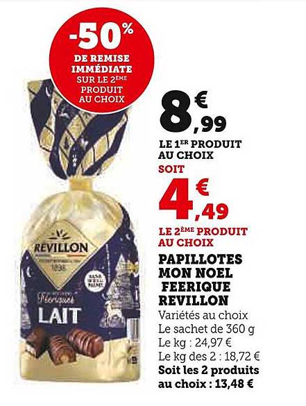 papillottes mon noël feérique revillon