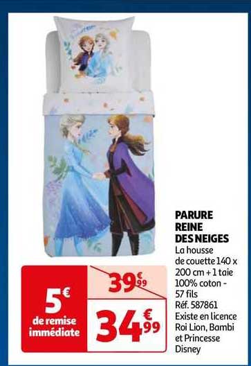 parure reine des neiges