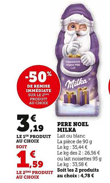 père noël milka