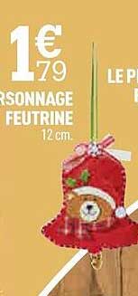 personnage feutrine 12cm