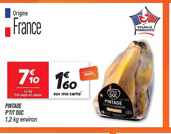 Pintade P'tit Duc