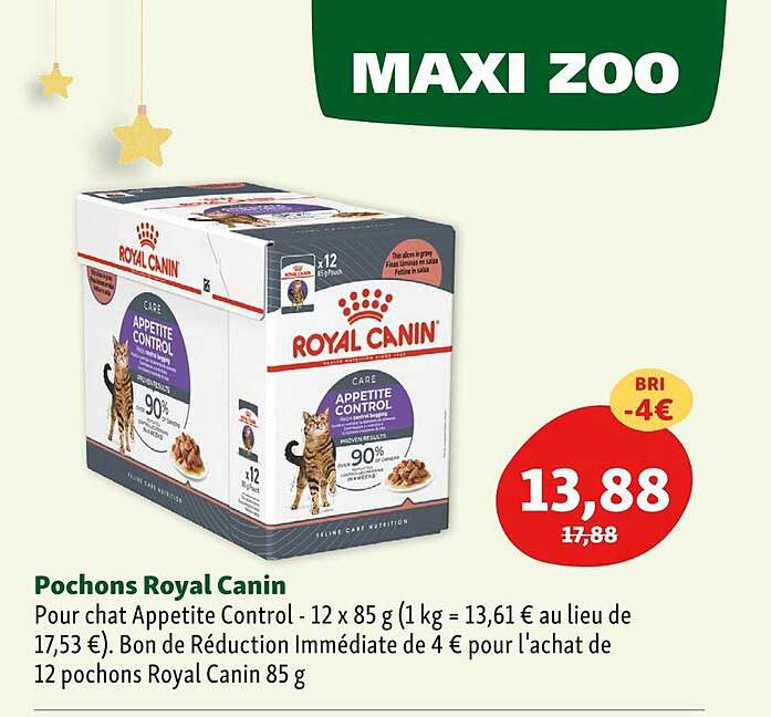 pochons royal canin