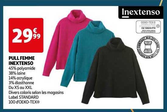 Pull Femme Inextenso