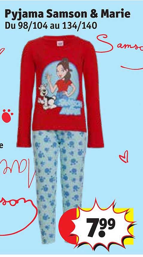 pyjama samson & marie