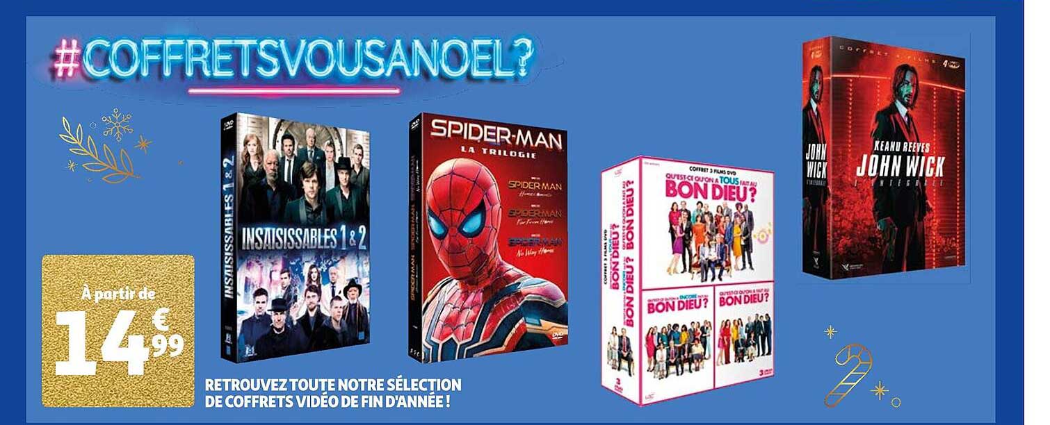 retrouvez toute notre sélection de coffrets vidéo de fin d'année !