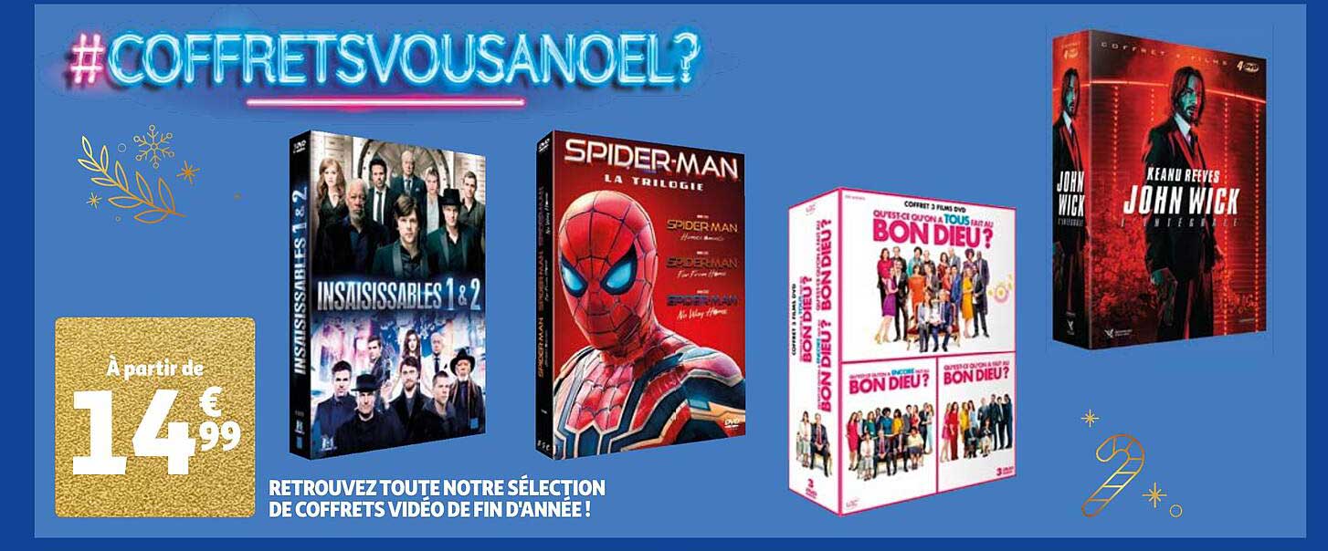 retrouvez toute notre sélection de coffrets vidéo de fin d'année !
