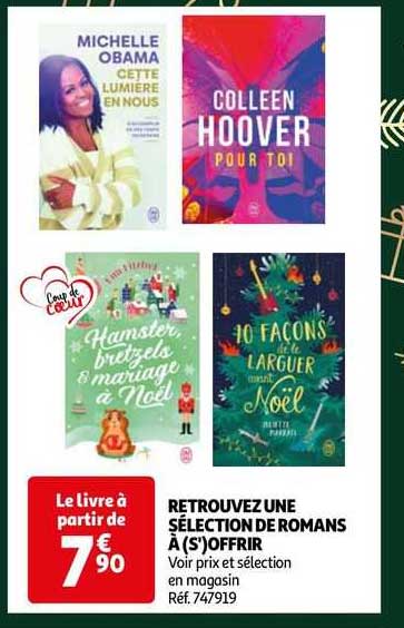 retrouvez une sélection de romans à (s')offrir