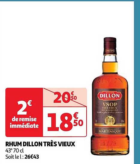 rhum dillon très vieux