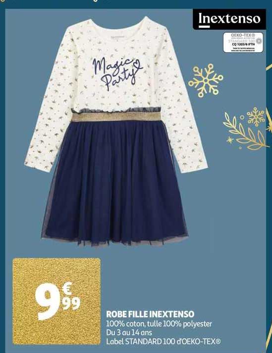 Robe Fille Inextenso