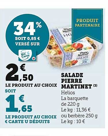 Salade Pierre Martinet