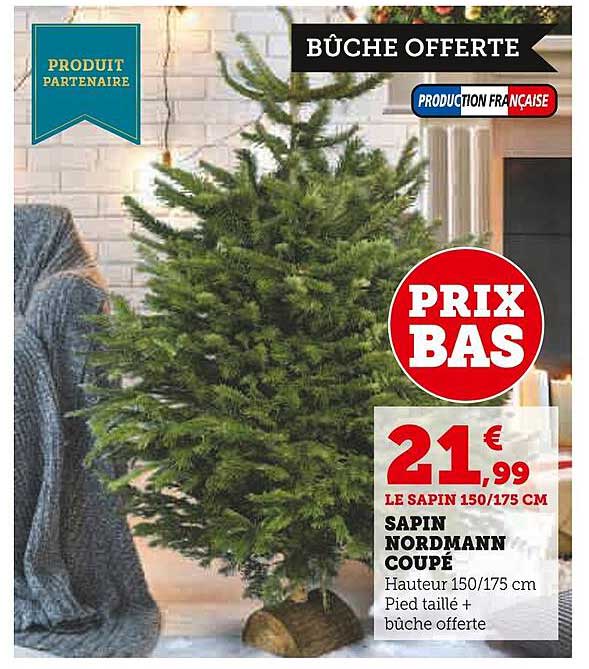 sapin nordmann coupé