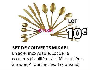 set de couverts mikael