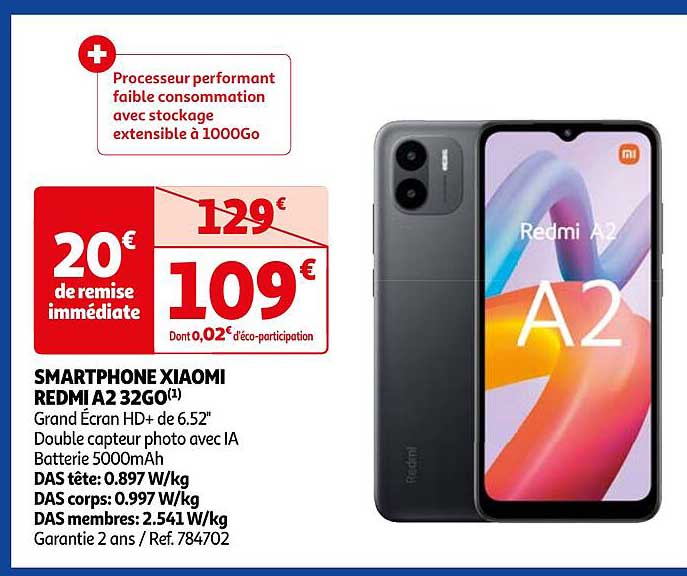 smartphone xiaomi redmi a21 32go