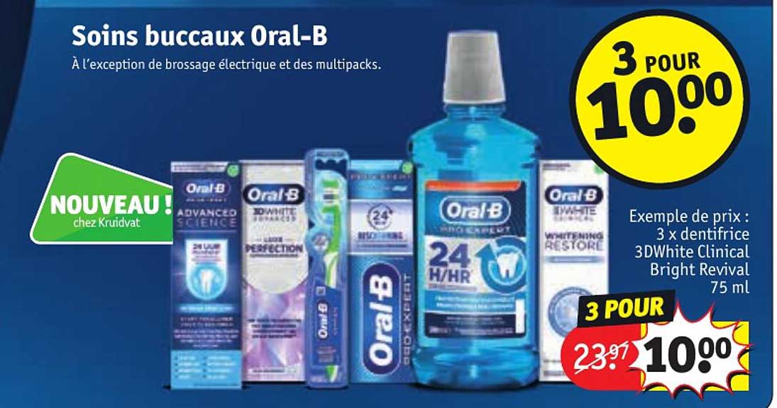 soins buccaux oral-b
