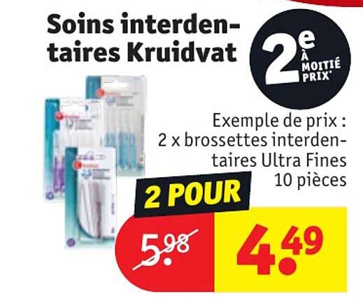 soins interdentaires kruidvat