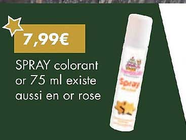 spray colorant or 75 ml
