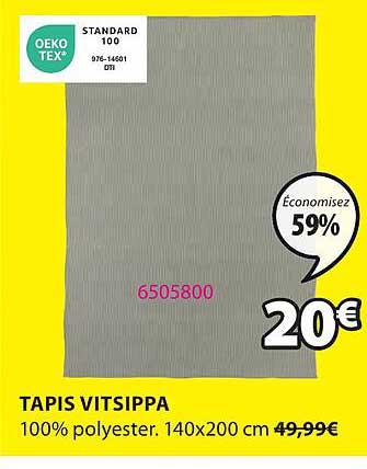 tapis vitsippa