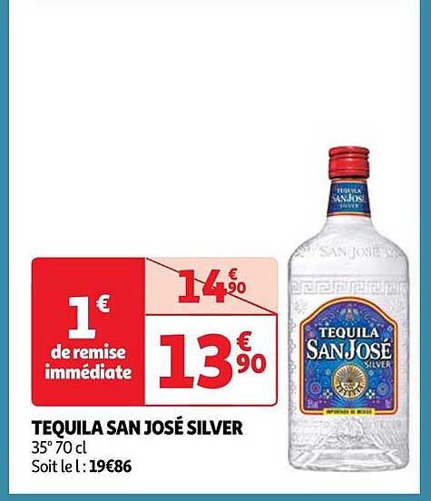 tequila san josé silver