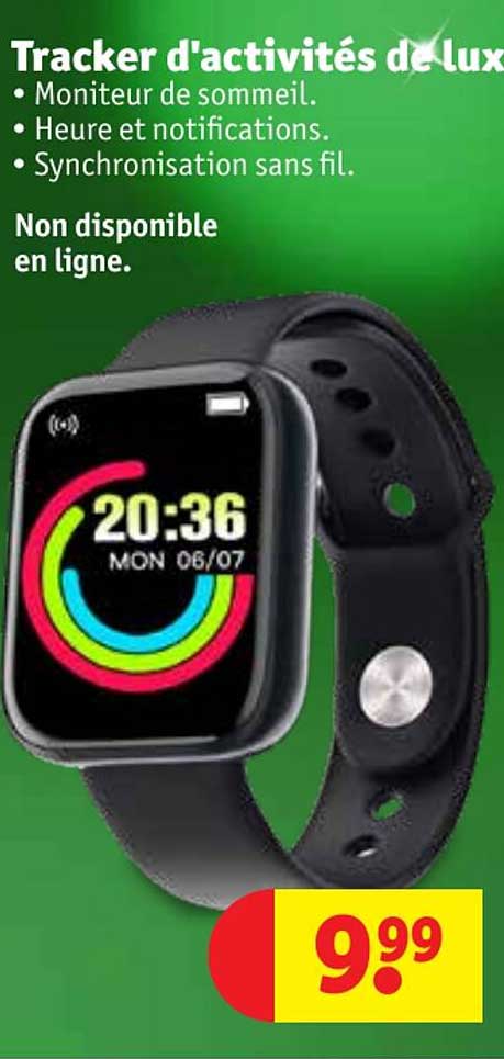 tracker d'activités de lux