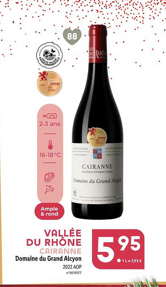 vallée du rhône cairanne domaine du gran alcyon