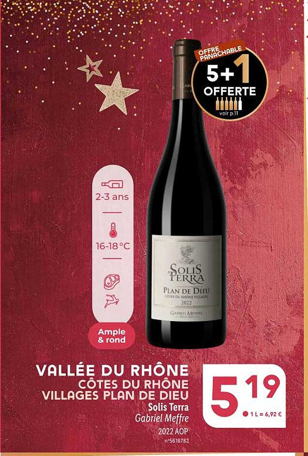 vallée du rhône côtes du rhône villages plan de dieu