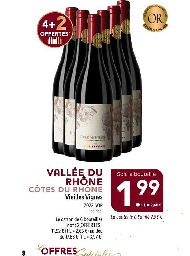 vallée du rhône vieilles vignes