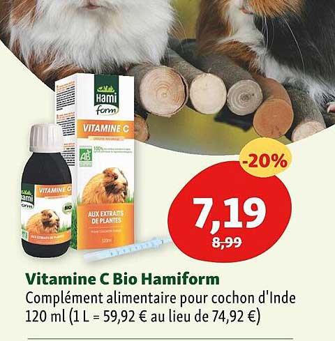 Vitamine C Bio Hamiform