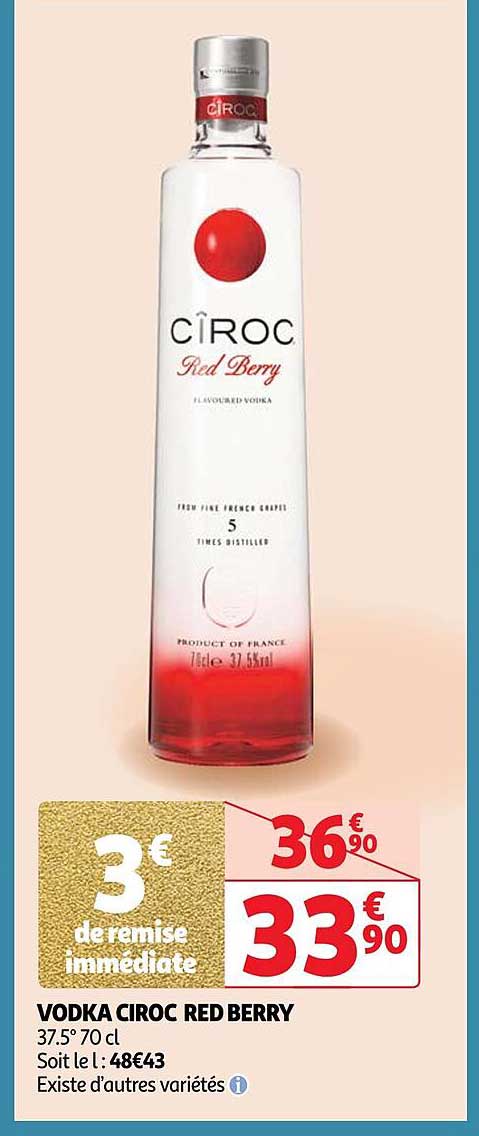 Vodka Ciroc Berry