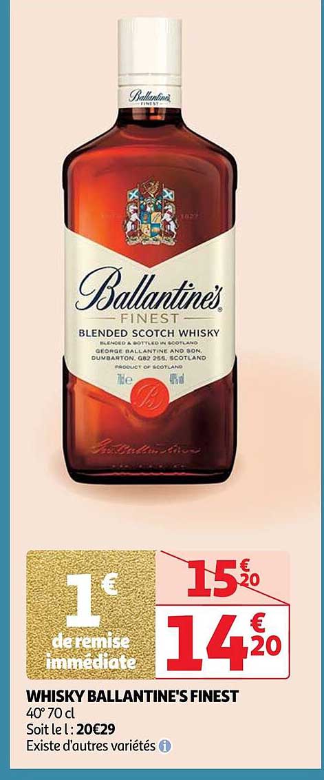 Whisky Ballantine's Finest