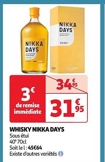 whisky nikka days