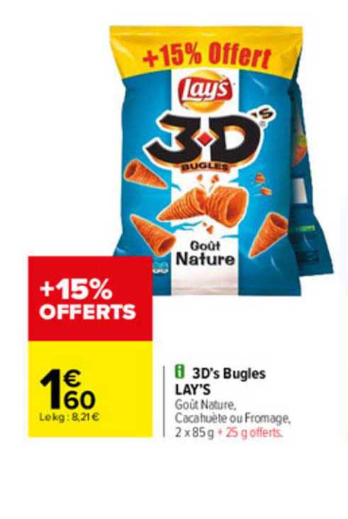 3d's Bugles Lay's