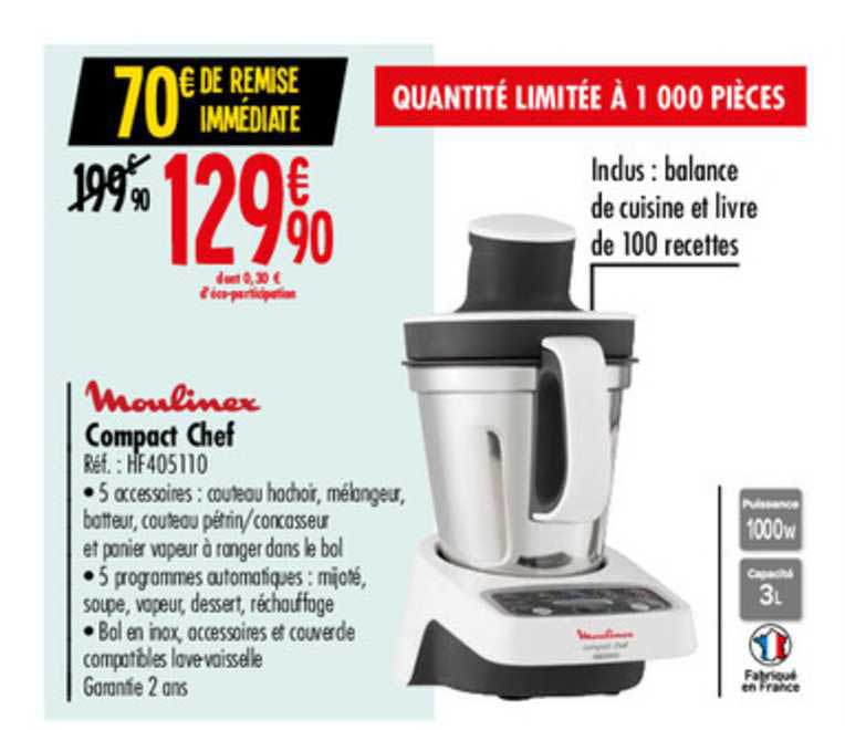 Compact Chef Moulinex