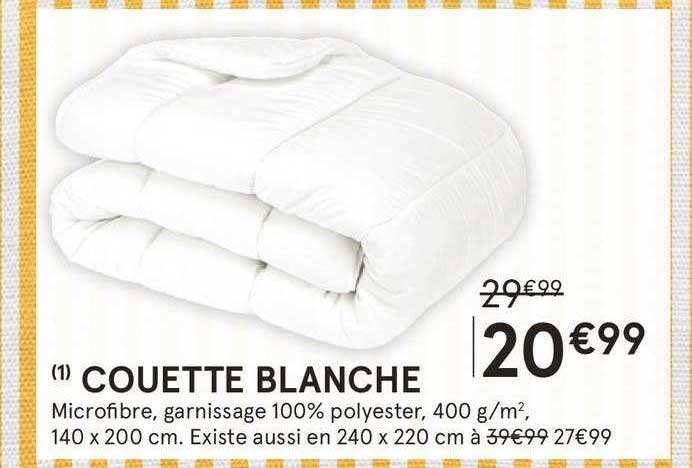 Couette Blanche