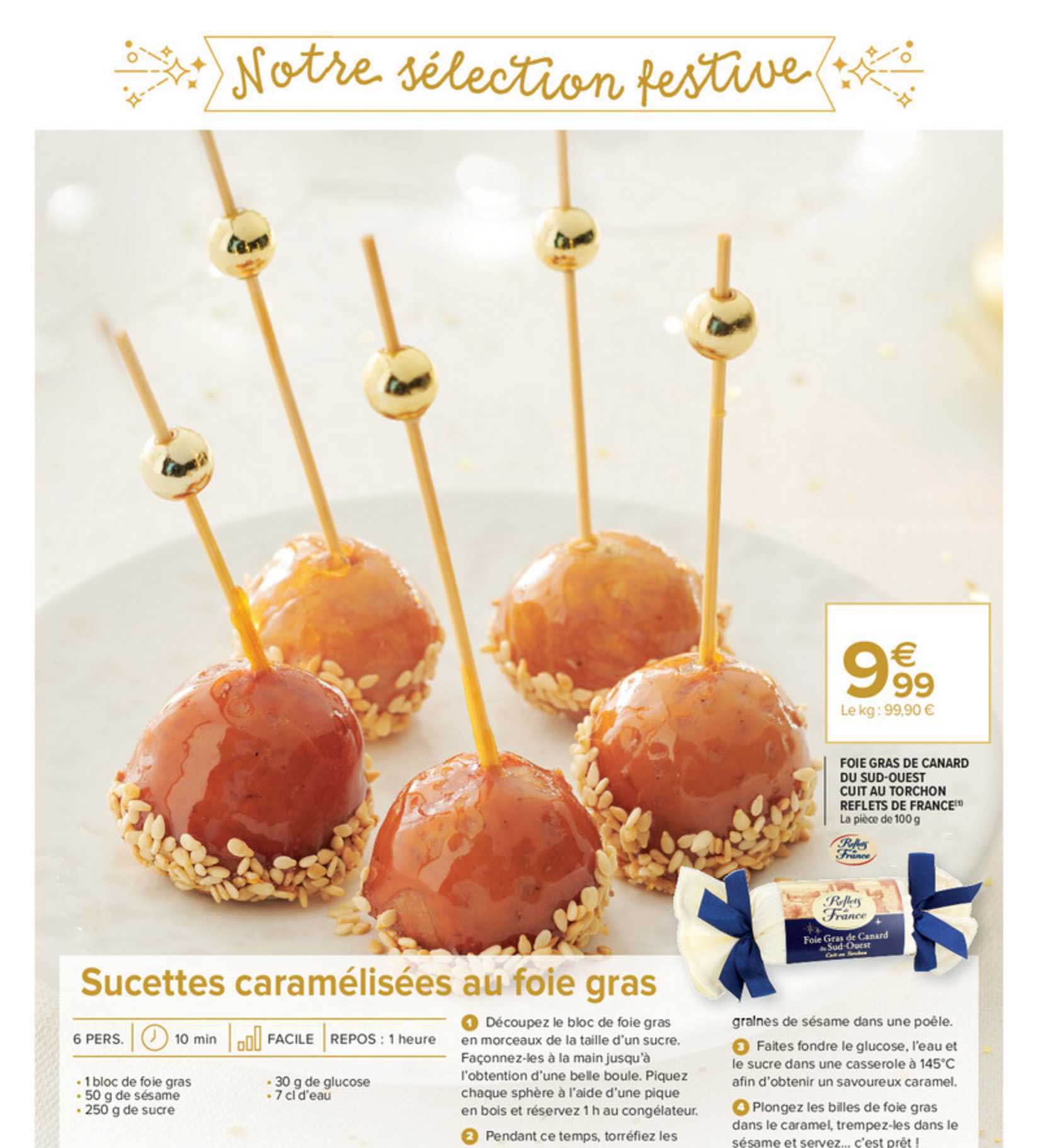 foie gras de canard du sud-ouest cuit au torchon reflets de france