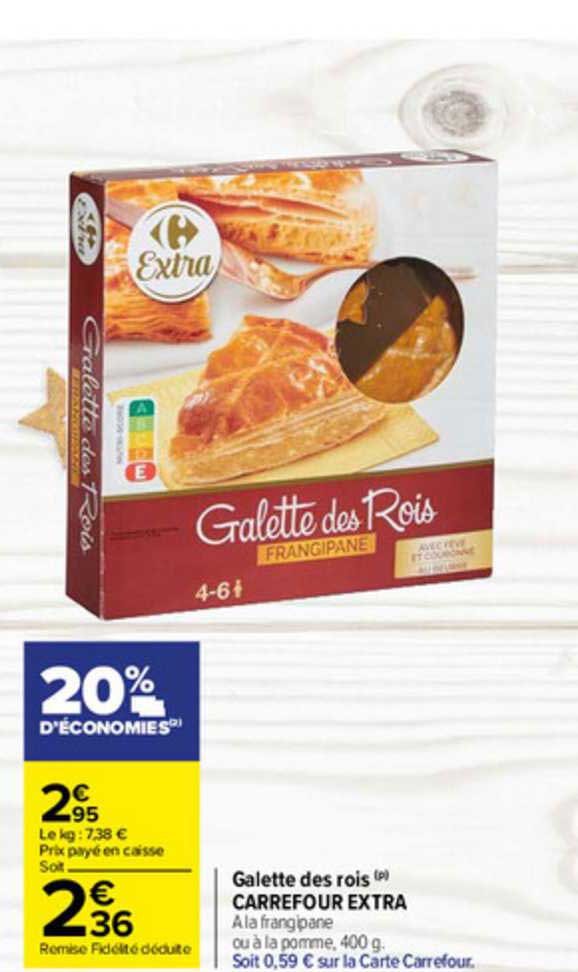 galette des rois carrefour extra