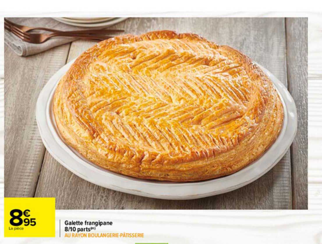 galette frangipane 8-10 parts