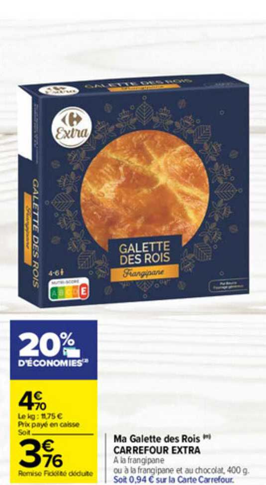ma galette des rois carrefour extra