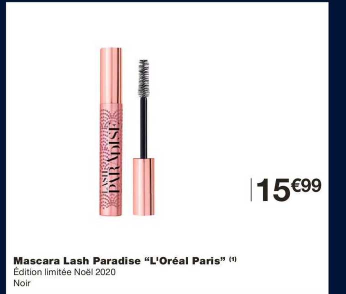 mascara lash paradise "l'oréal paris"