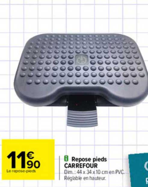 repose pieds carrefour