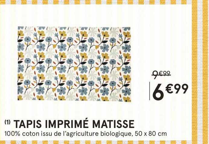 Tapis Imprimé Matisse