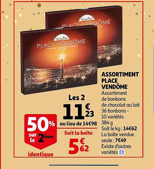 assortiment place vendôme