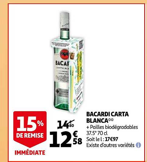 bacardi carta blanca
